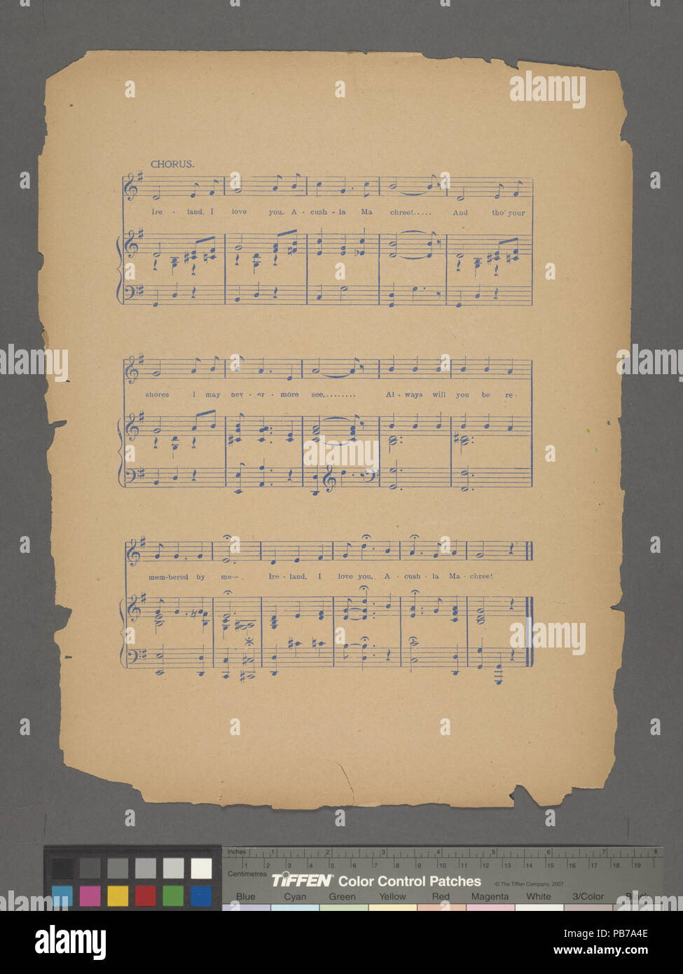 811 L'Irlande, je vous aime, Acushla Accommodation Machree (NYPL)-609239-1939097 Hades Banque D'Images