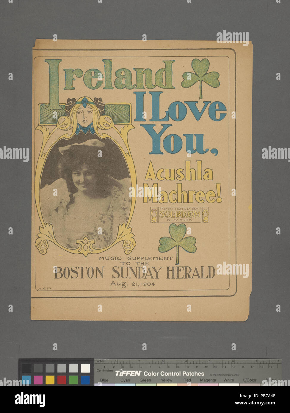 811 L'Irlande, je vous aime, Acushla Accommodation Machree (NYPL)-667747-1268888 Hades Banque D'Images