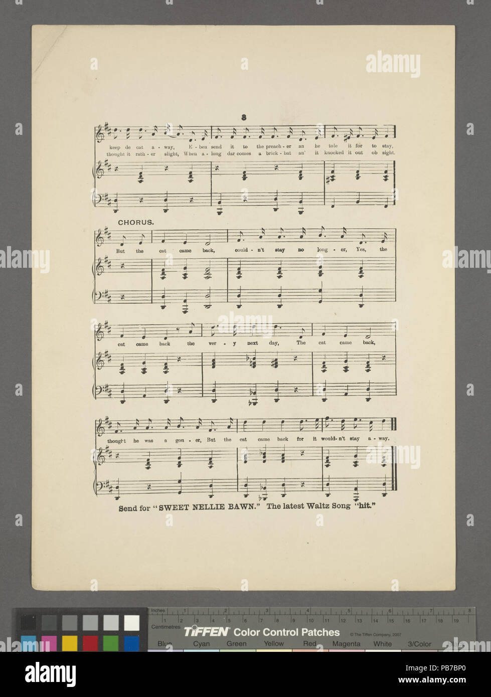 1621 Le chat est revenu (NYPL)-449135-1690562 Hades Banque D'Images