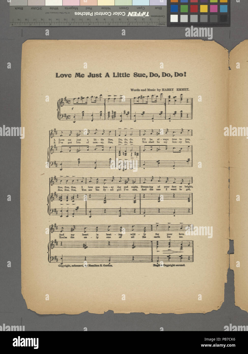 941 m'aimer juste un peu Sue, do, do, do (NYPL)-464193-1708727 Hades Banque D'Images