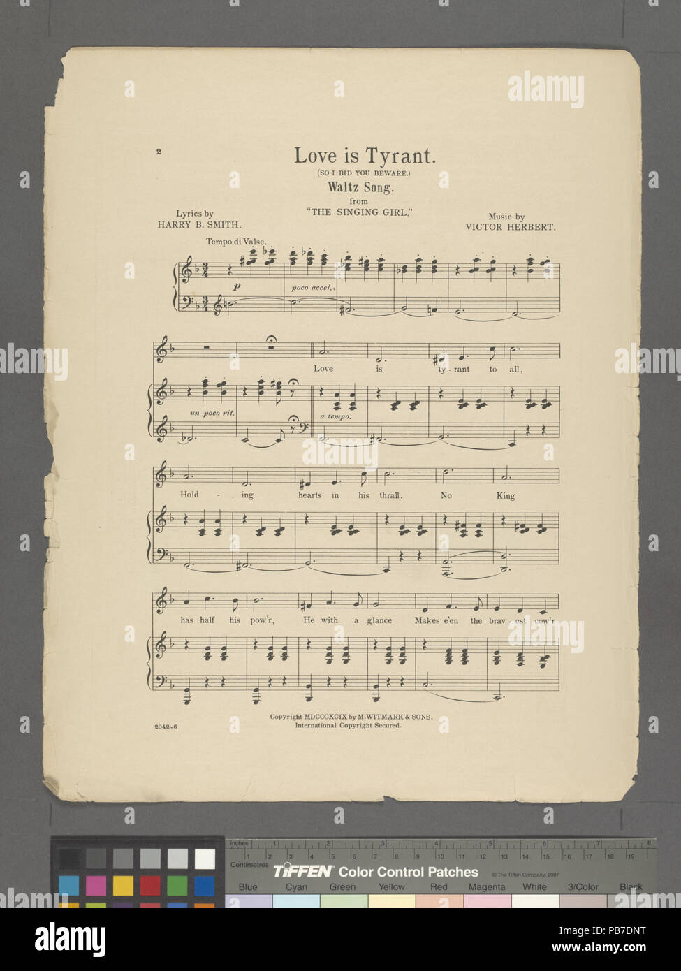 941 l'amour est un tyran (donc je vous méfiez-vous) (NYPL)-608562-1993186 Hades Banque D'Images