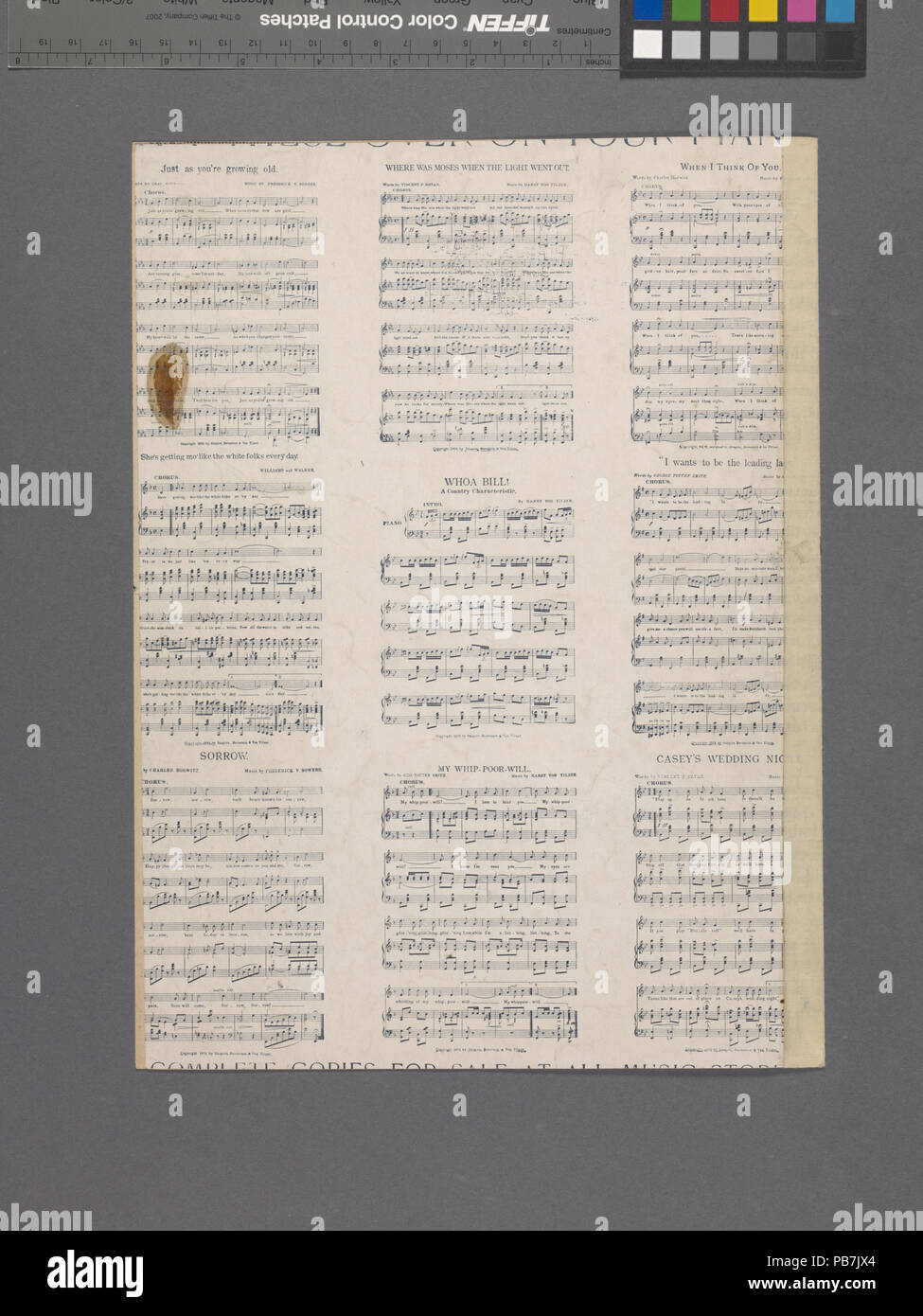 1847 Quand la récolte est finie. Jessie (cher) (NYPL)-608934-1948518 Hades Banque D'Images