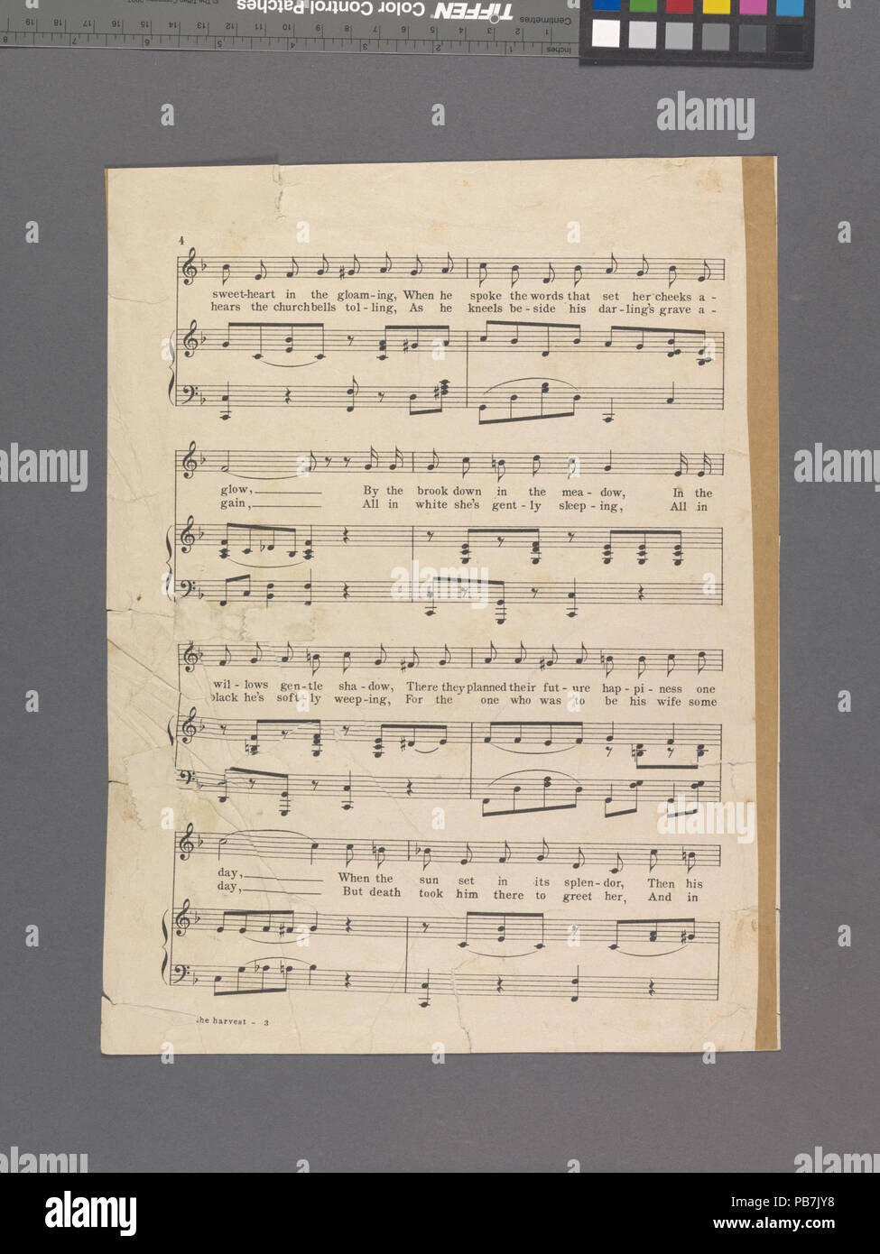 1847 Quand la récolte est finie. Jessie (cher) (NYPL)-608942-1948556 Hades Banque D'Images