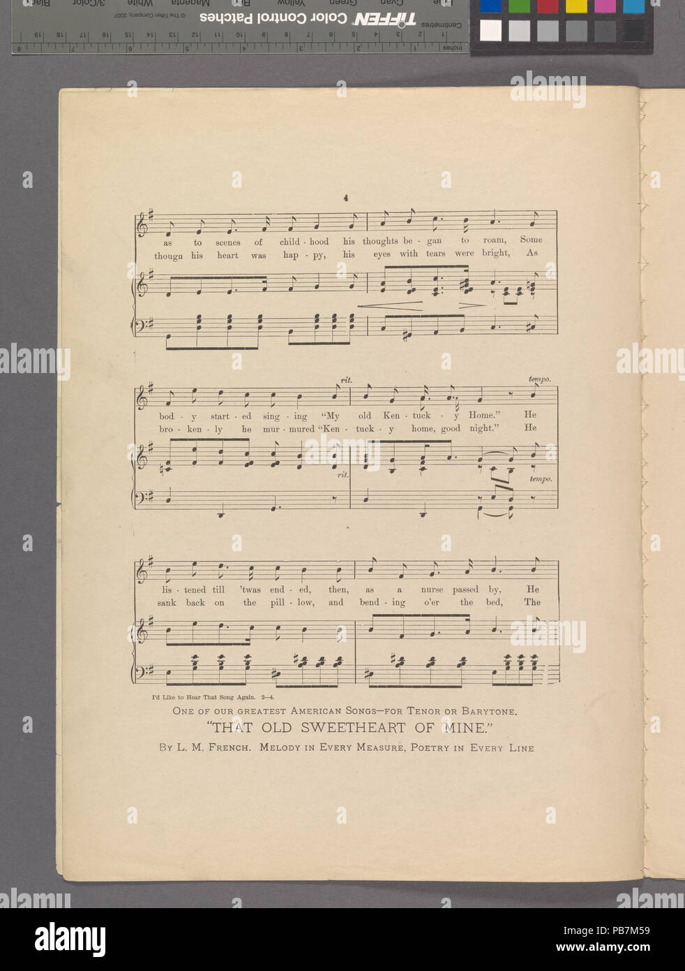 783 J'aimerais entendre ce chant nouveau (NYPL)-608723-1991224 Hades Banque D'Images