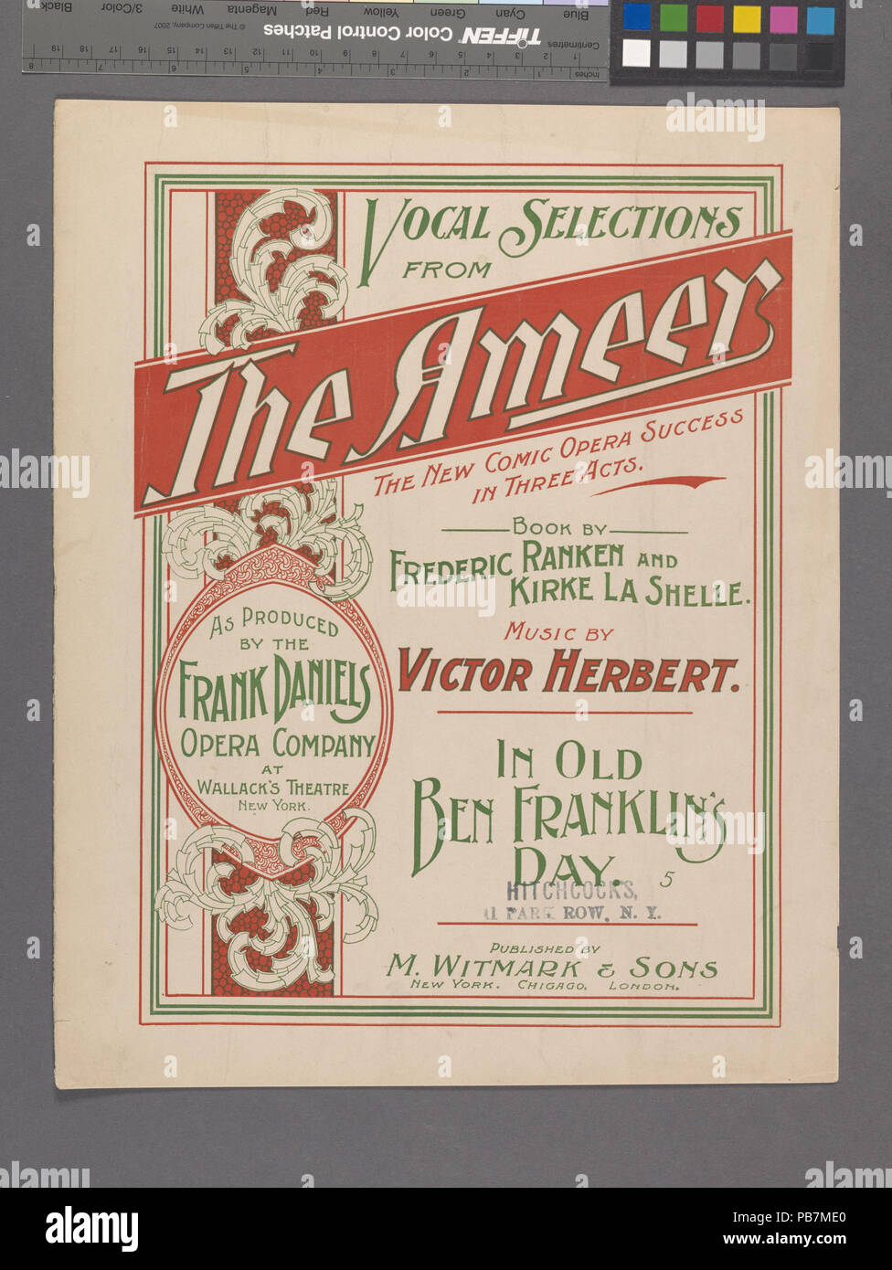 797 dans les vieux jours de Ben Franklin (NYPL)-608673-1256320 Hades Banque D'Images