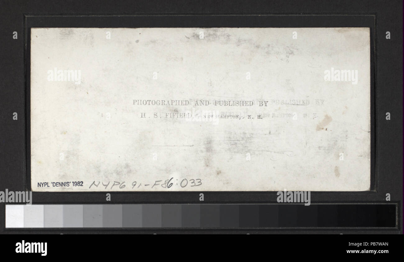 1815 Vue de la rainure à l'avant de la Maison Laurier, Mts de Catskill. N.Y (NYPL b11708210-G91F086 033B) Banque D'Images 1815 Vue de la rainure à l'avant de la Maison Laurier, Mts de Catskill. N.Y (NYPL b11708210-G91F086 033B) Banque D'Images