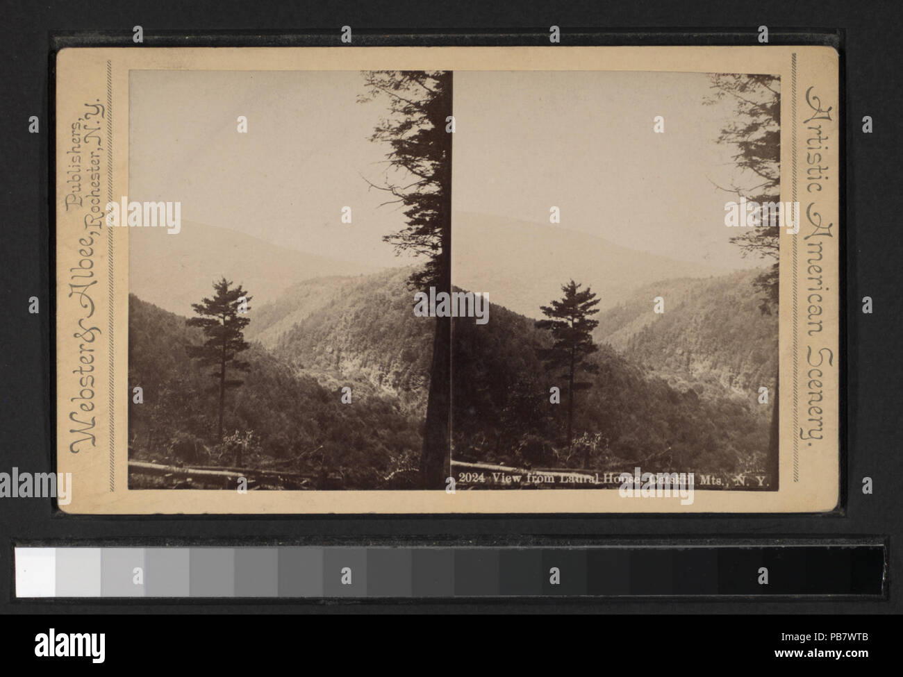 1806 Vue de Laurel House, York mts., N.Y (NYPL b11708210-G91F086 050ZF) Banque D'Images 1806 Vue de Laurel House, York mts., N.Y (NYPL b11708210-G91F086 050ZF) Banque D'Images