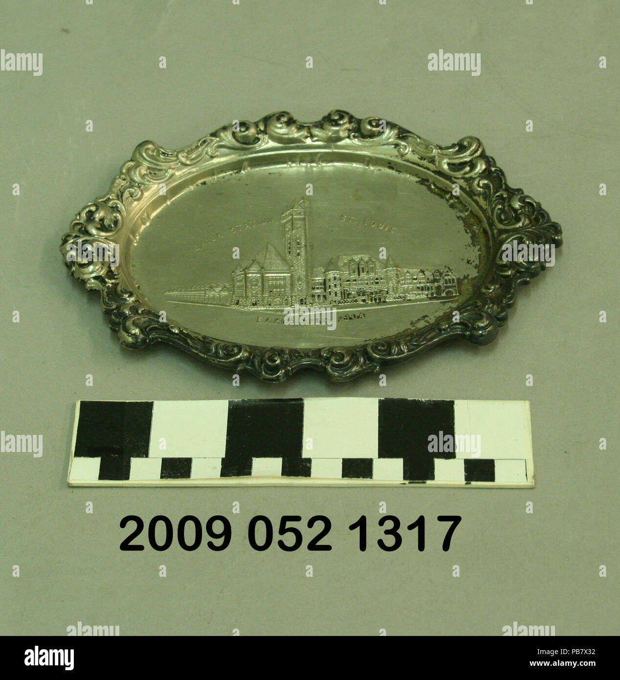 1020 bac métallique avec Image de l'Union Station Banque D'Images