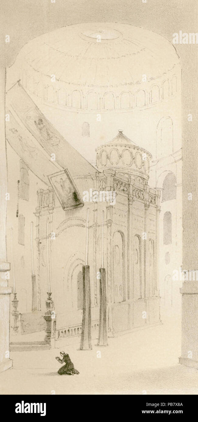 893 Le Saint sépulcre d'Estourmel - Joseph D' Comte - 1848 Banque D'Images