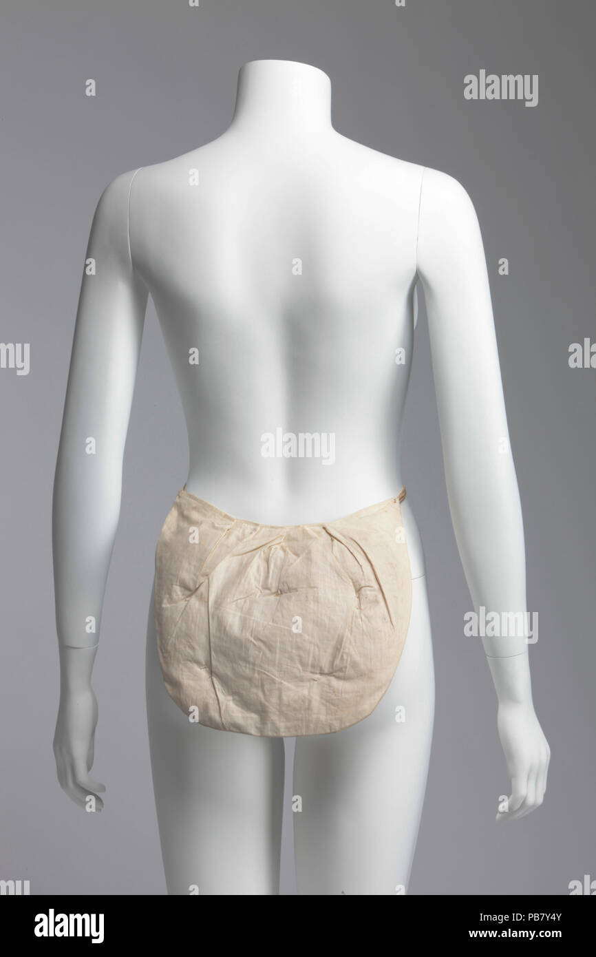 La femme Straw-Stuffed 1866 Agitation Coton Pad Banque D'Images