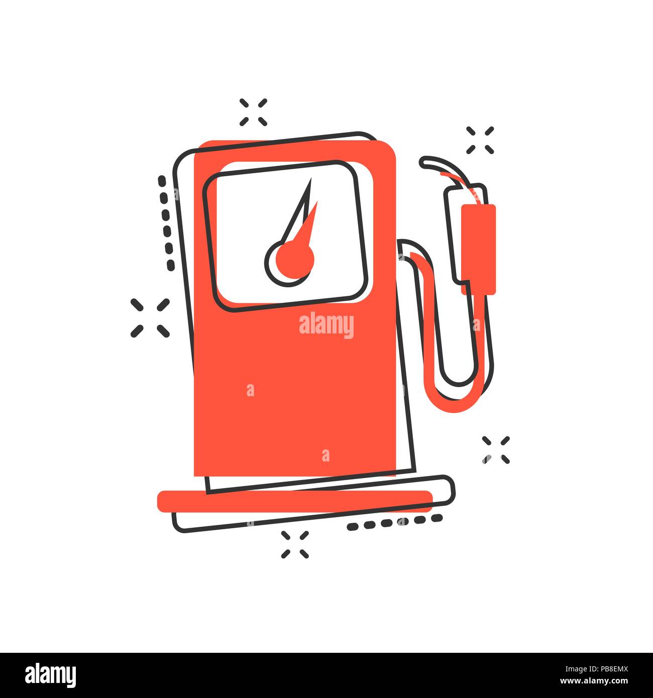 Icône de station d'essence Banque d'images détourées - Alamy