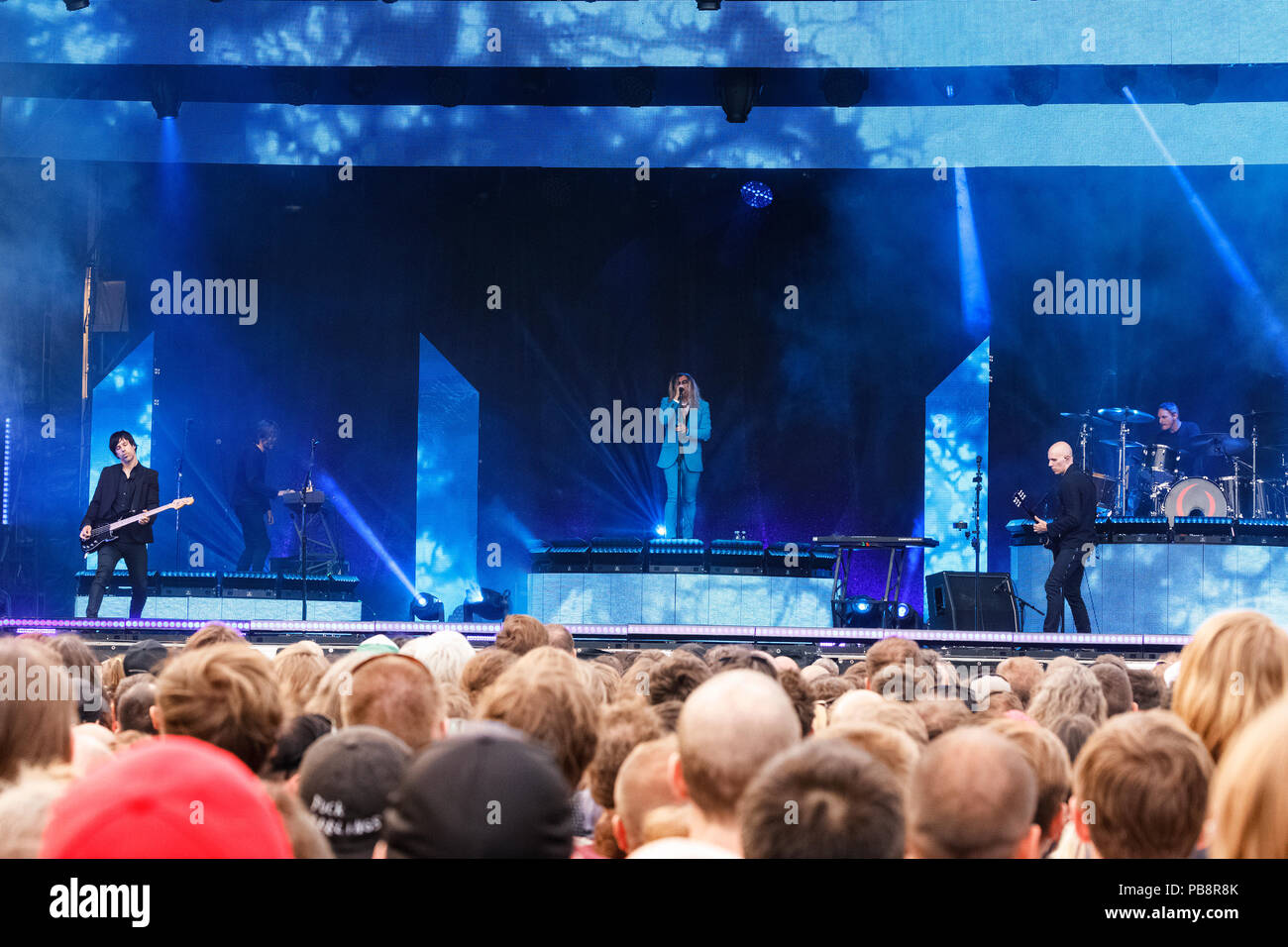 Berlin, Deutschland. 17 Juin, 2018. 16/UN CERCLE PARFAIT, MAYNARD JAMES KEENAN, chanteur, groupe de rock, États-Unis d'Amérique,, 17.06.2018, open air Festival de musique 2018, citadelle, citadelle, Berlin, Allemagne, Allemagne exclusive show, vendus, sommaire, l'étape  <english > un cercle parfait, Rock Band, USA, d'effectuer le 17 juin 2018, à la Citadelle, Berlin, Germany Crédit : afp/Alamy Live News Banque D'Images