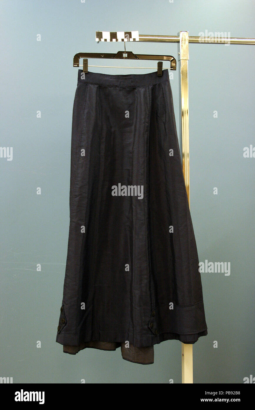 1867 Women's Navy jupe, ca. 1895 Banque D'Images