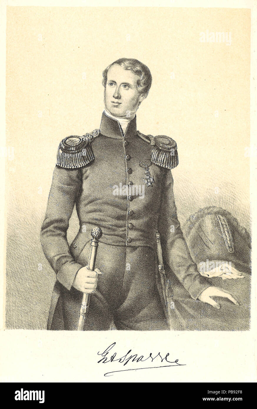 1557 Gustaf Adolf Sparre, ur (Svenska) landtmarskalkar Banque D'Images