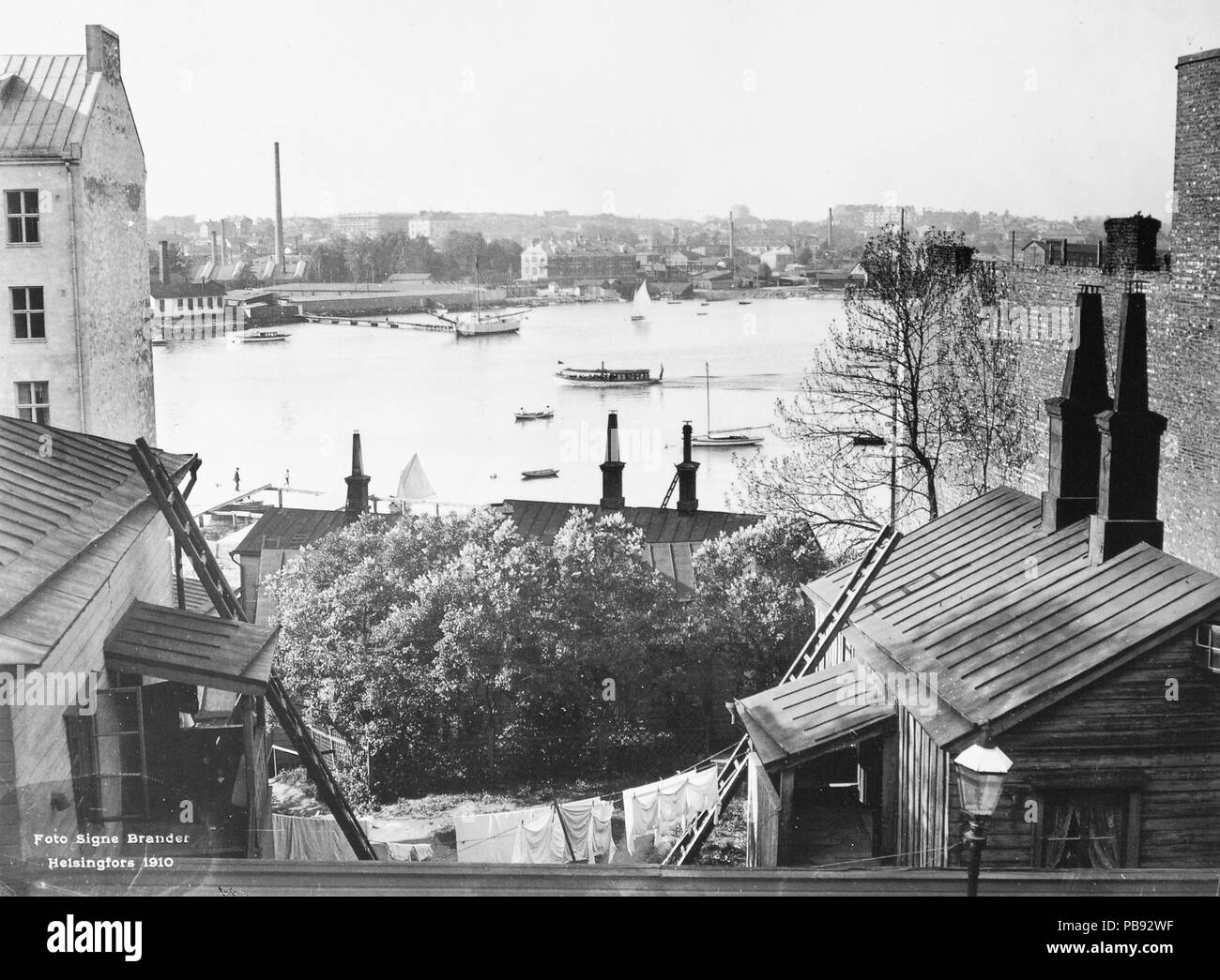 868 9, Helsinki 1910 Kristianinkatu Banque D'Images