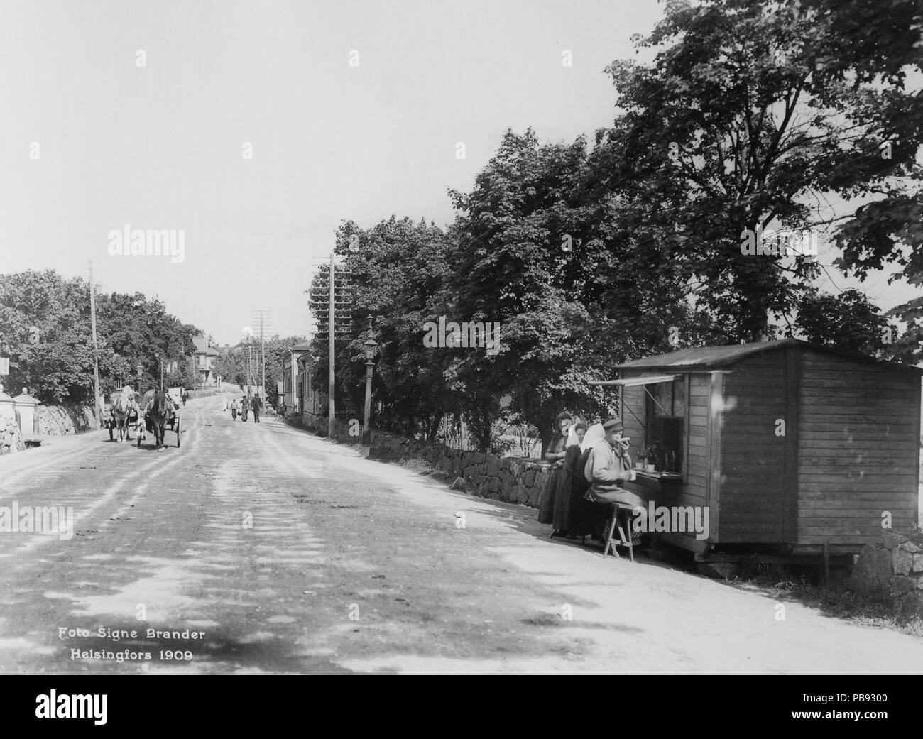 Mannerheimintie 992 29-33, Helsinki 1909 Banque D'Images