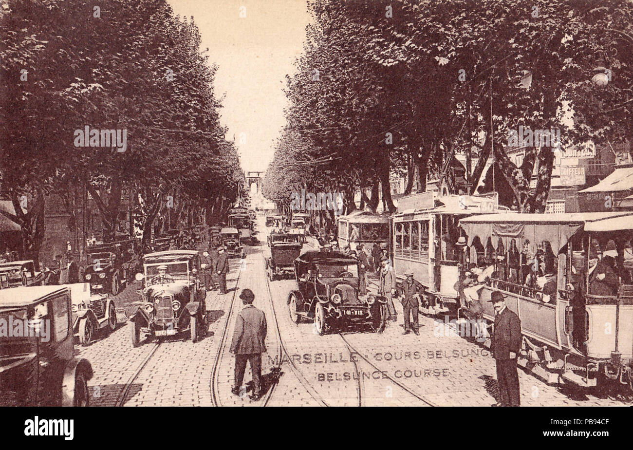 800 INCONNU - Marseille - Cours Belsunce Banque D'Images