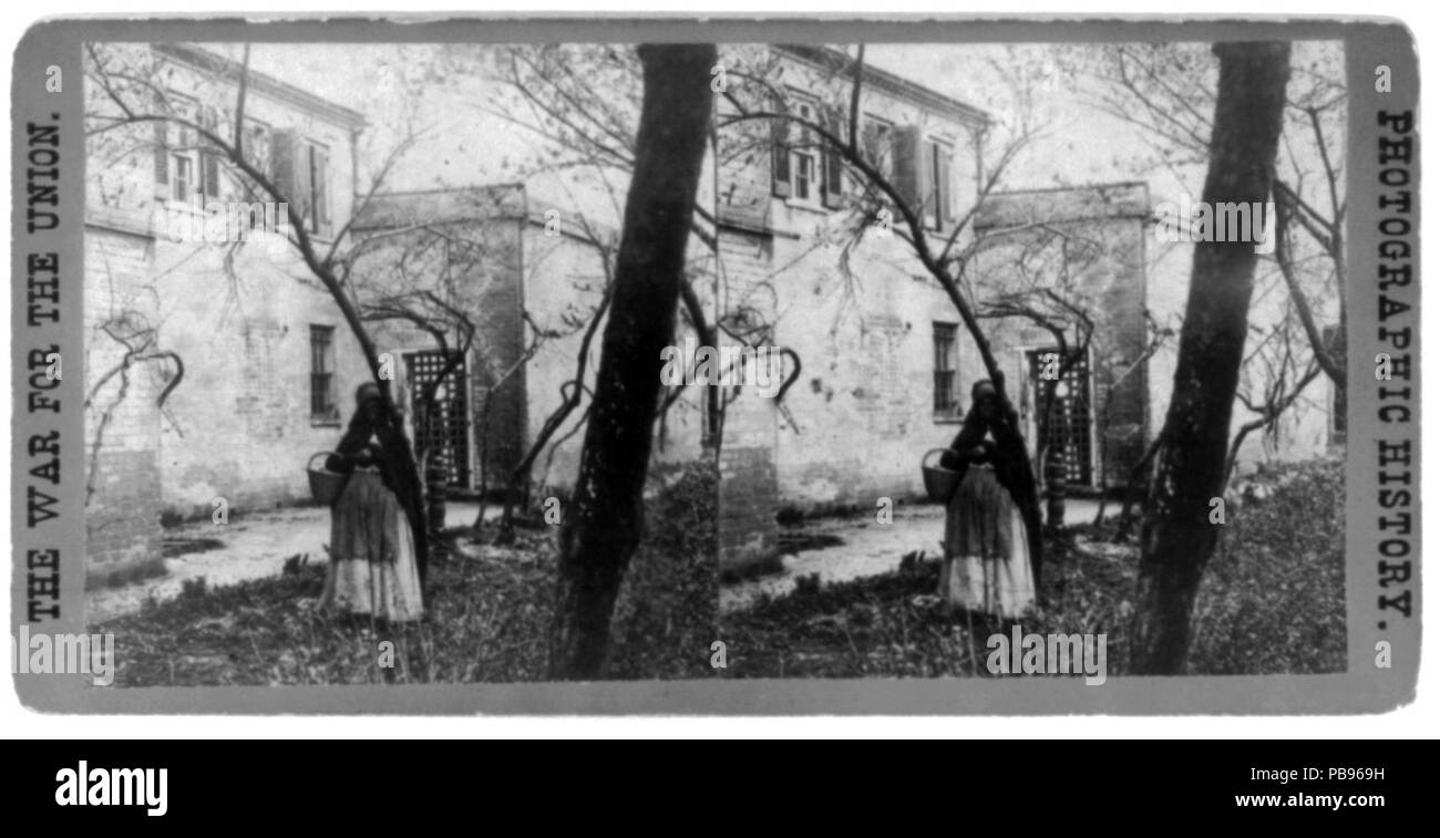 Esclave 1544 Pen, Alexandria, Virginie 3b04851u Banque D'Images