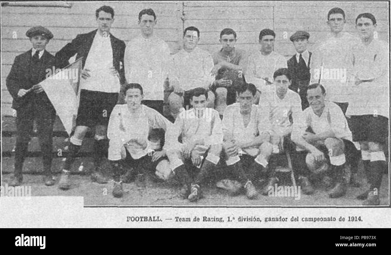 1241 Racing Club 1914 Banque D'Images