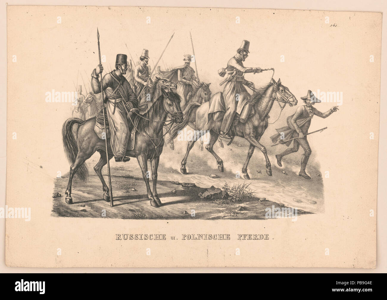 Schaubek 1278 u. Polnische pferde RCAC2002736926 Banque D'Images
