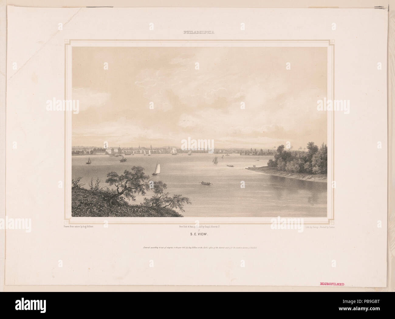 1187 s.e. Philadelphie voir RCAC2003655722 Banque D'Images