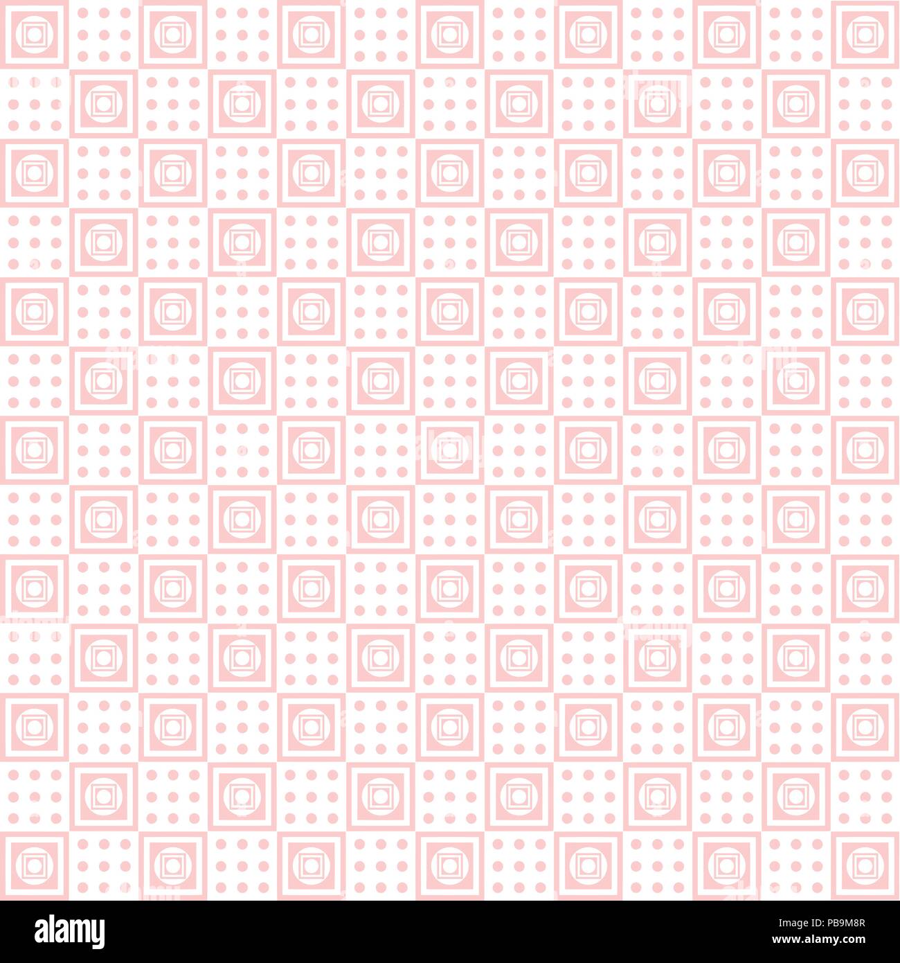 Arrière-plan de motif dots transparent rose Illustration de Vecteur