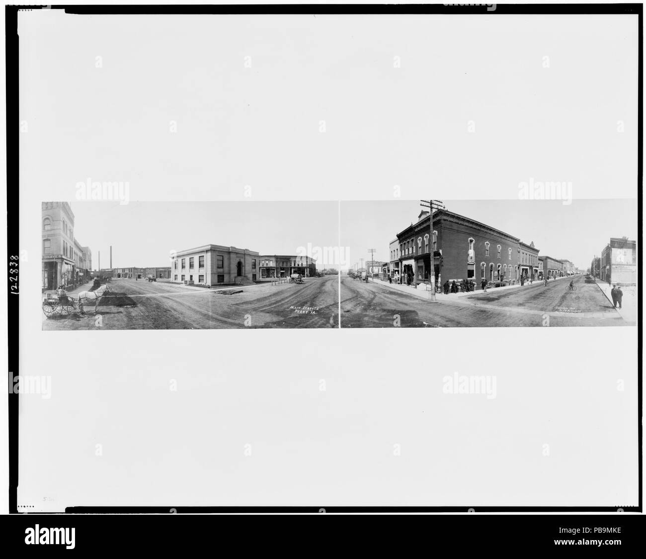 984 rue Principale, Perry, IA RCAC2007660636 Banque D'Images