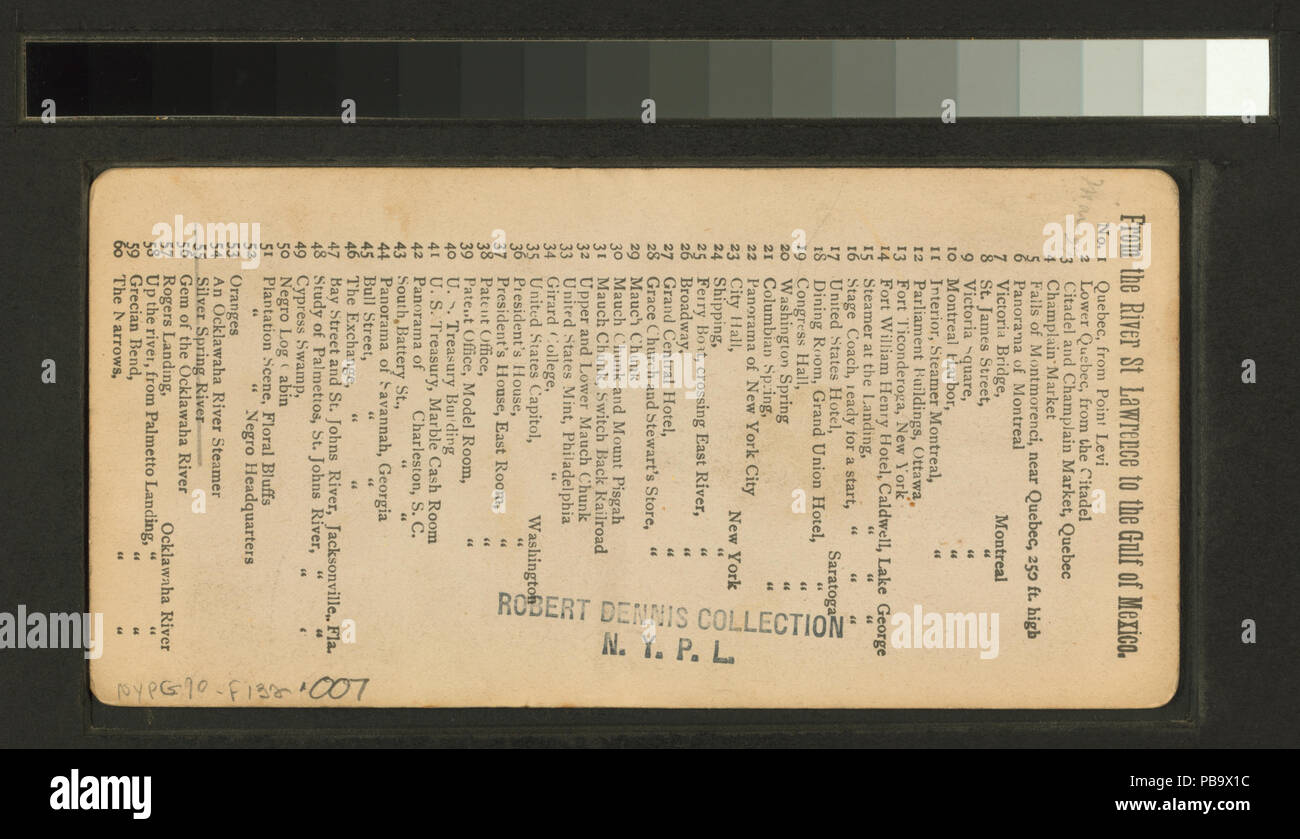 1537 Silver Spring River (NYPL b11707408-G90F132 007B) Banque D'Images