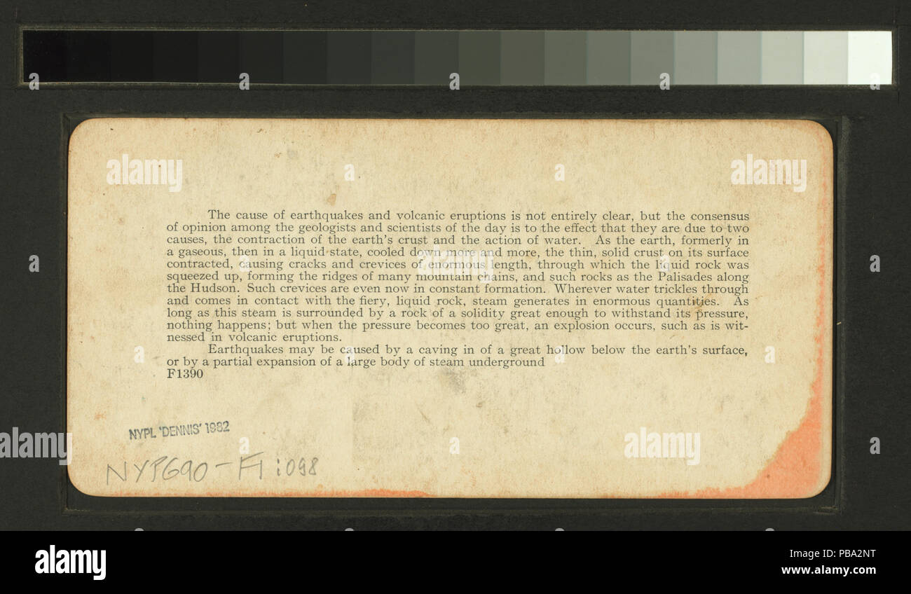 1631 La rupture du séisme et l'incendie a ravagé la chaussée mansions sur Van Ness Avenue, San Francisco (NYPL b11707375-G90F001 098B) Banque D'Images