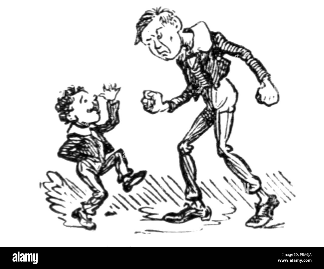 1065 M. Punch's Book of Sports (Illustration Page 150F) Banque D'Images