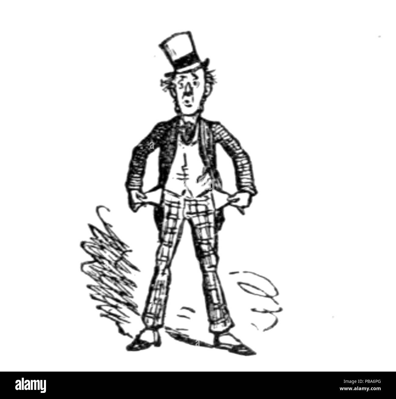 1065 M. Punch's Book of Sports (Illustration Page 59A) Banque D'Images