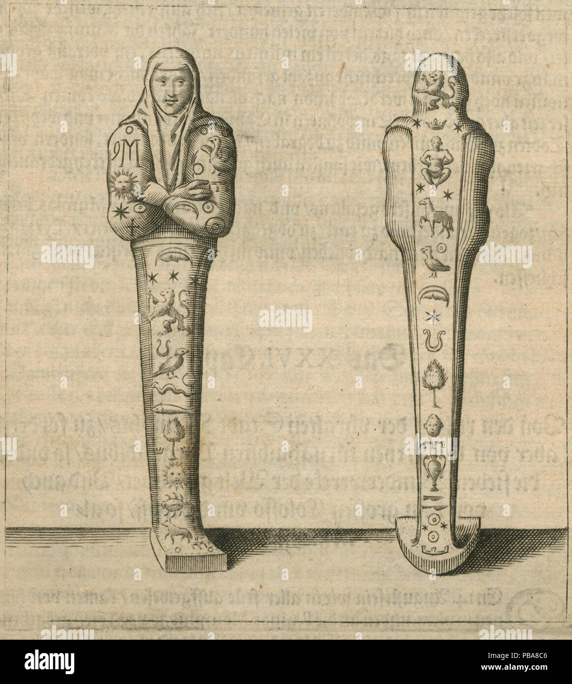 À partir de 1070 des momies, Giza, Egypte - Von Breuning Eisenbach Hans Jacob - 1612 Banque D'Images