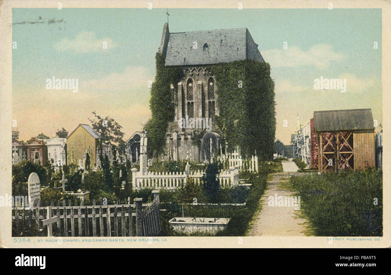 1094 New Orleans La Chapelle St - Rochs et Campo Santo (NPAR) 432454 Banque D'Images