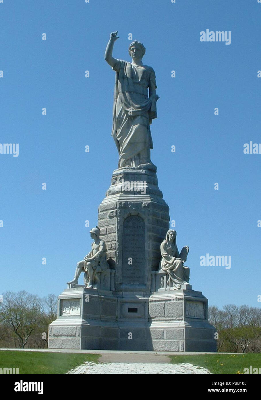 1057 Monument aux ancêtres 1 Banque D'Images