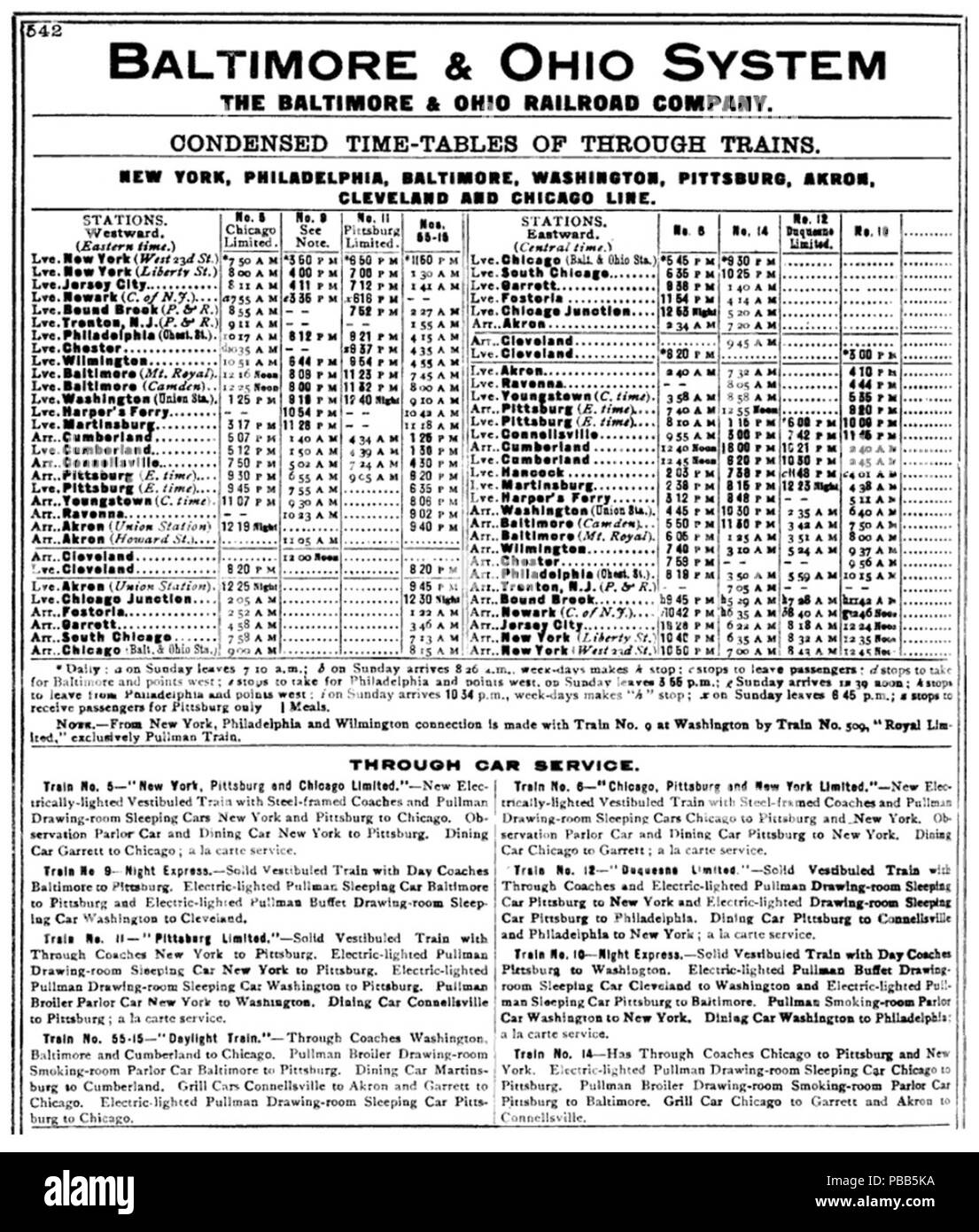 1101 express de nuit 2 Banque D'Images