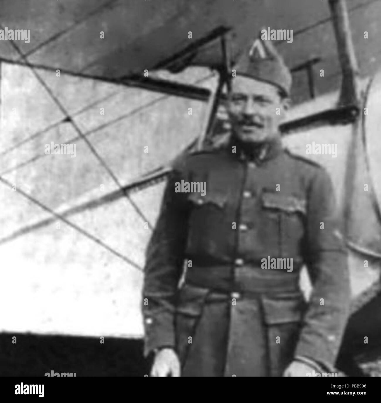 . 1916 Photographie de la PREMIÈRE GUERRE MONDIALE Américain aviator Norman Prince (qui a volé pour la France.) . 1916 1116 Norman Prince, 1916 Banque D'Images