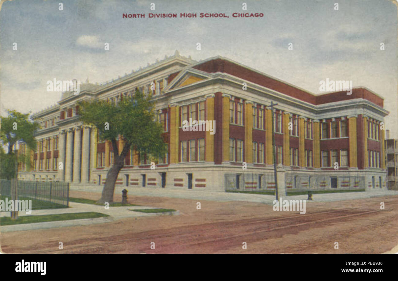 1117 High School, de la Division du nord de Chicago (NPAR) 416109 Banque D'Images