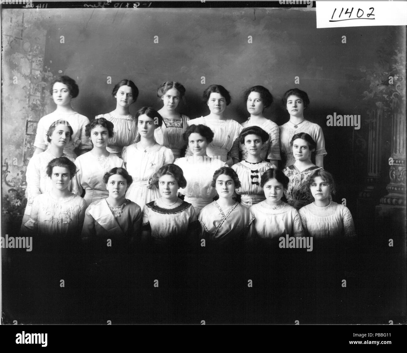 Pi 1190 Delta Kappa portrait de groupe 1912 (3190630355) Banque D'Images