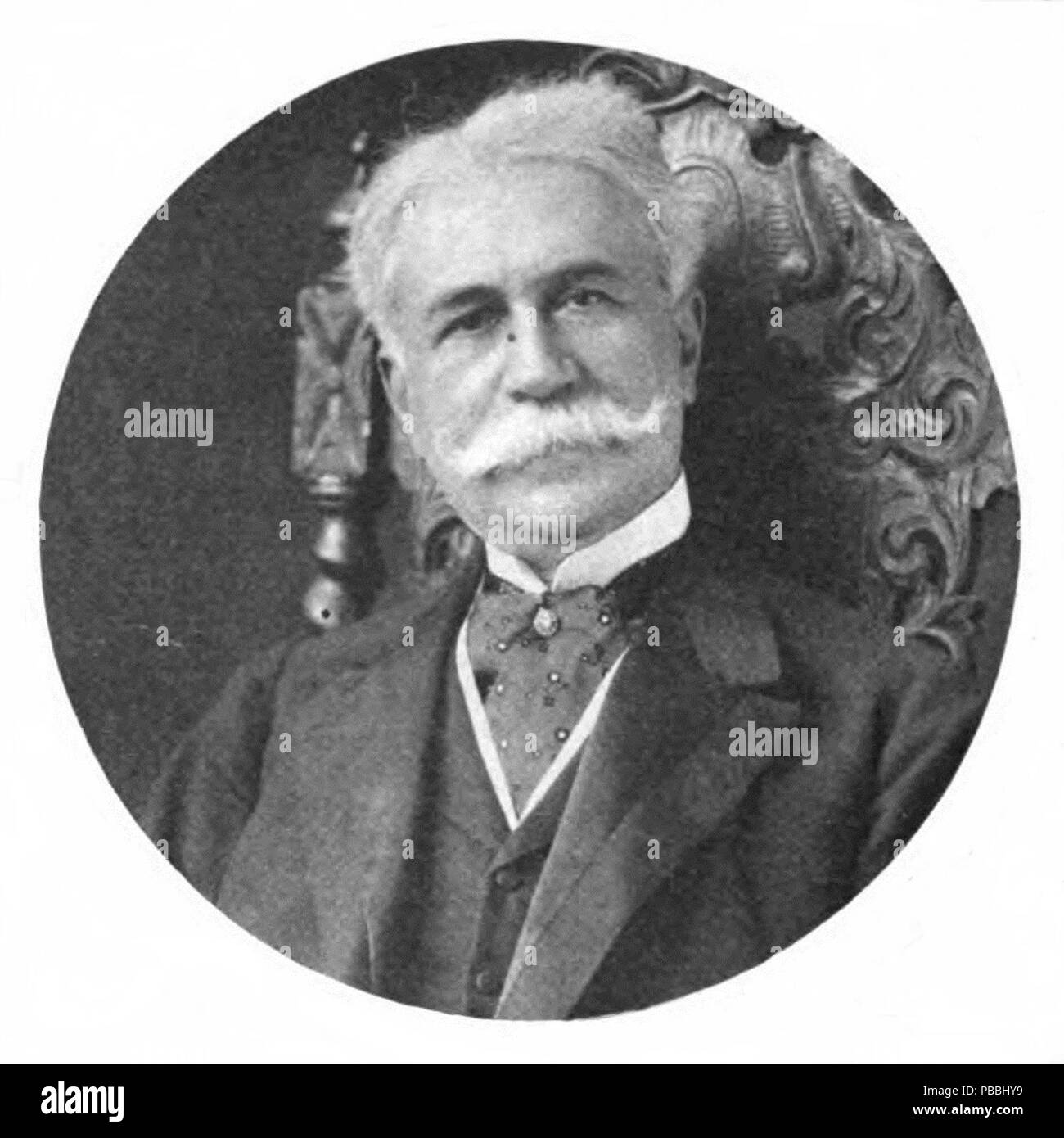 1217 Portrait de Joaquim Nabuco Banque D'Images