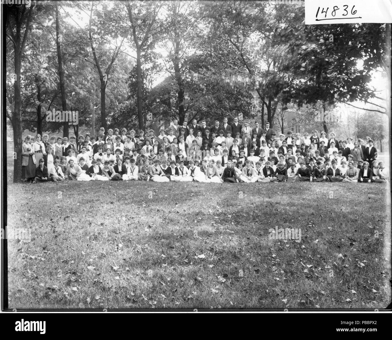 1129 Ohio State Normal College freshman class 1915 (3192266496) Banque D'Images