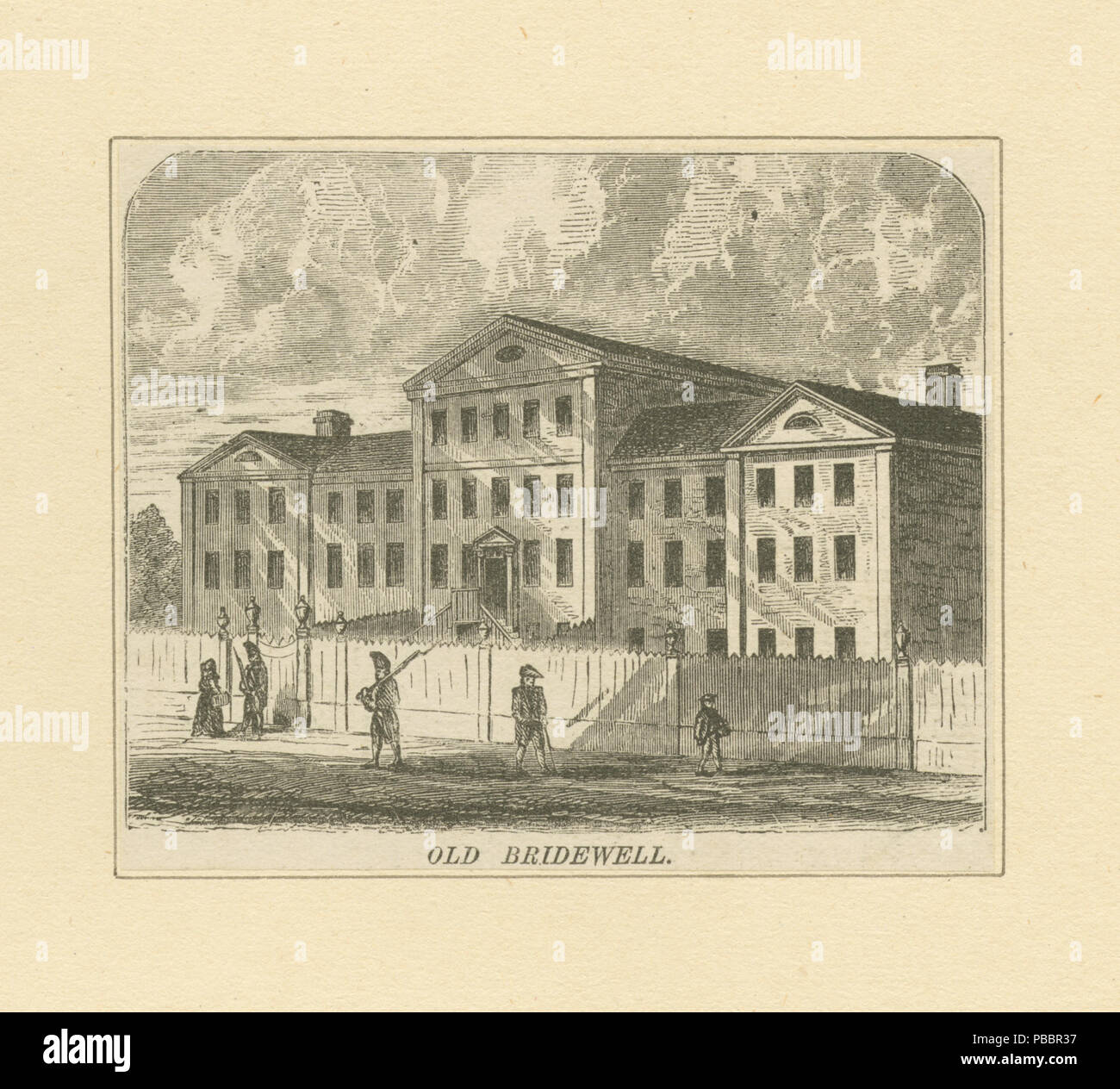 1130 Old Bridewell (NYPL b13476048-424454) Banque D'Images