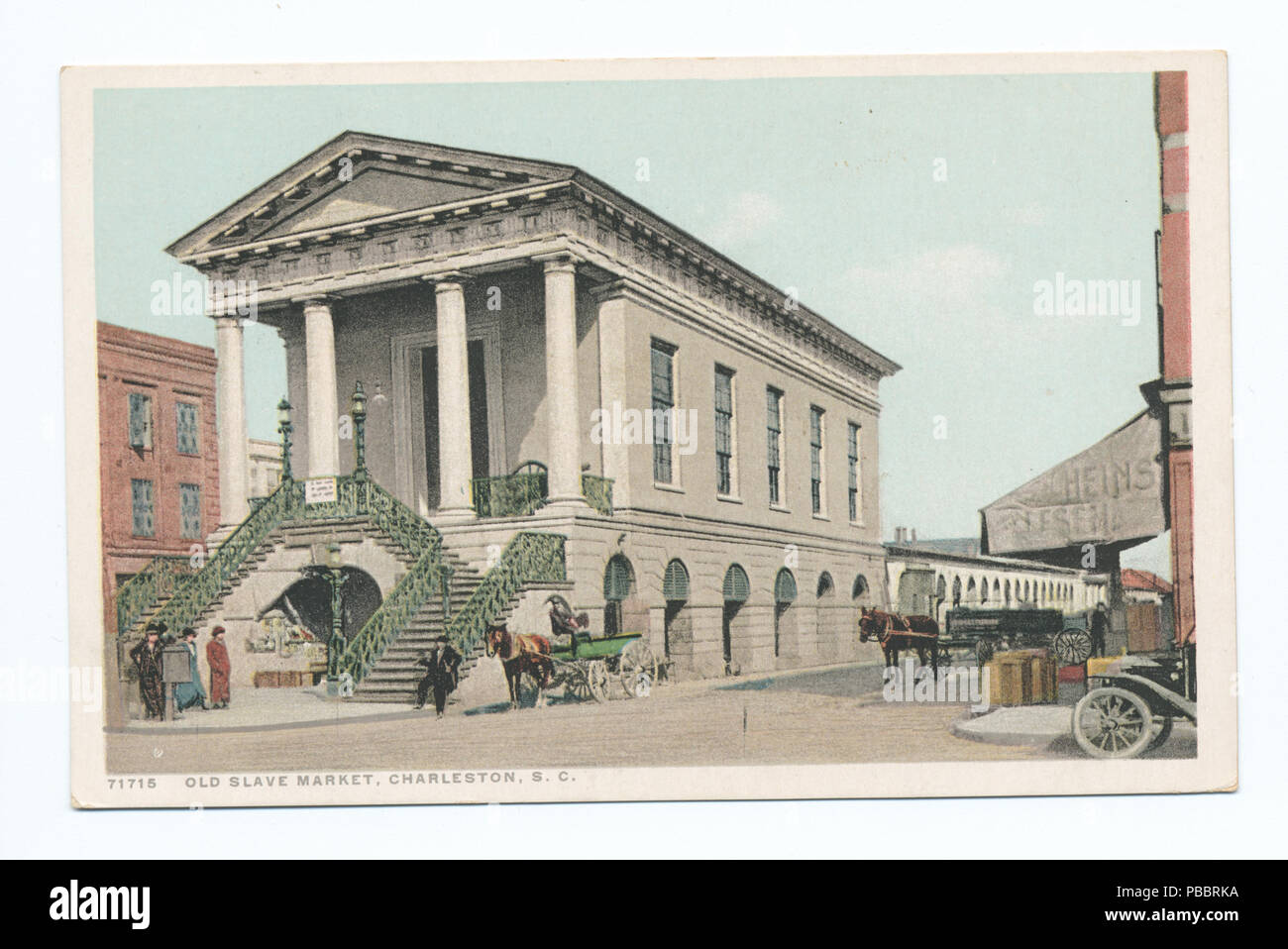 1132 ancien marché aux esclaves, Charleston, S. C (NYPL b12647398-74357) Banque D'Images