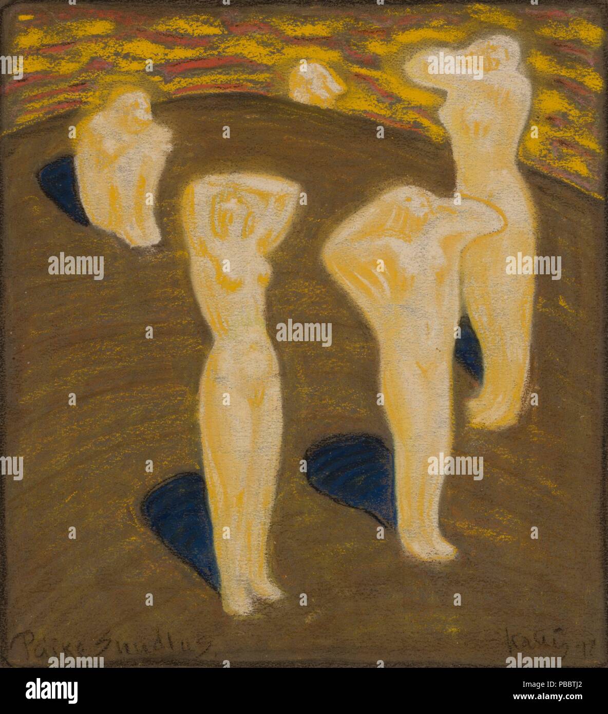 Sun Kiss. Musée : Tartu Kunstimuuseum. Banque D'Images