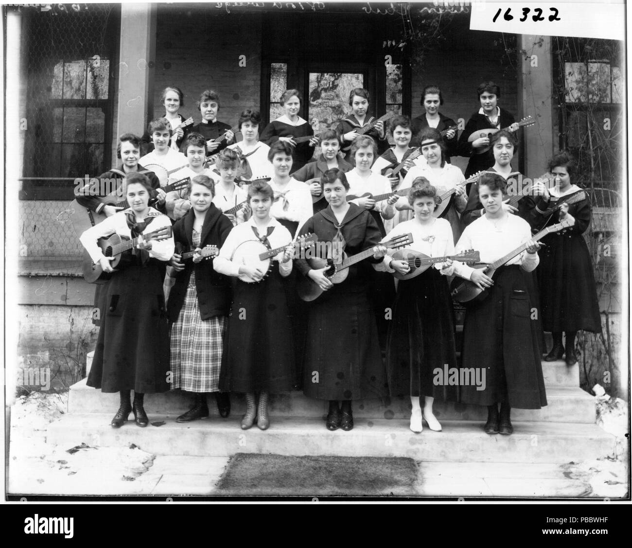 1147 Collège d'Oxford Club 1917 Mandoline (3200506564) Banque D'Images