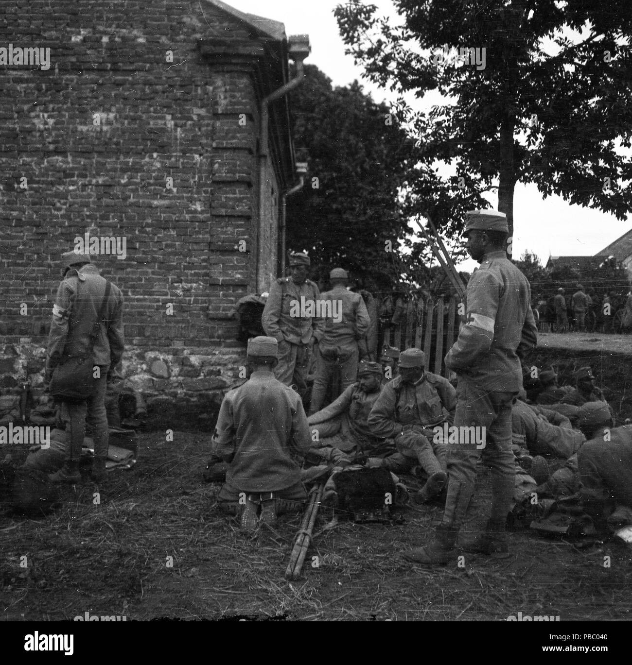 1168 84092 Fortepan paramédic Banque D'Images