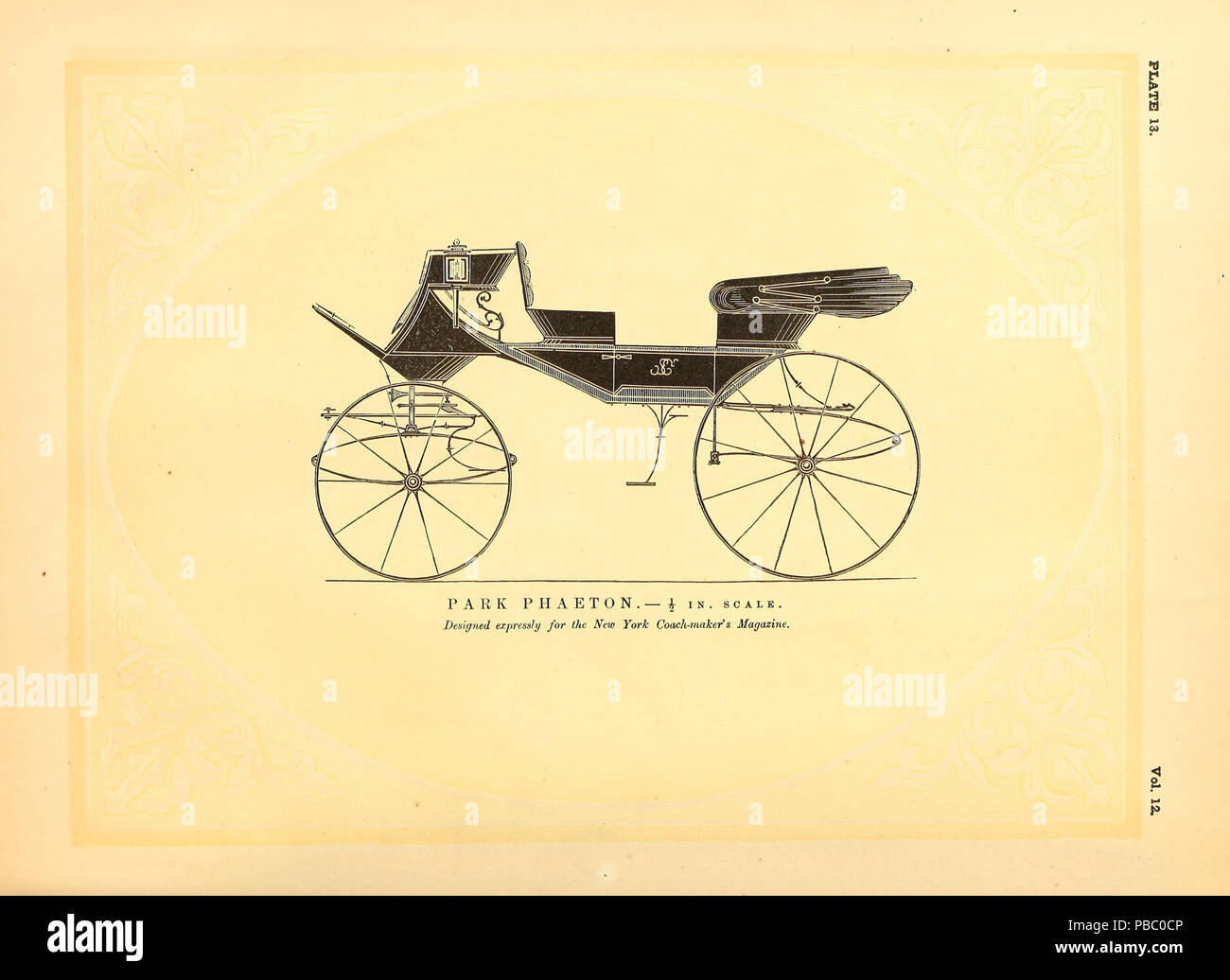 Parc 1169 phaeton Banque D'Images