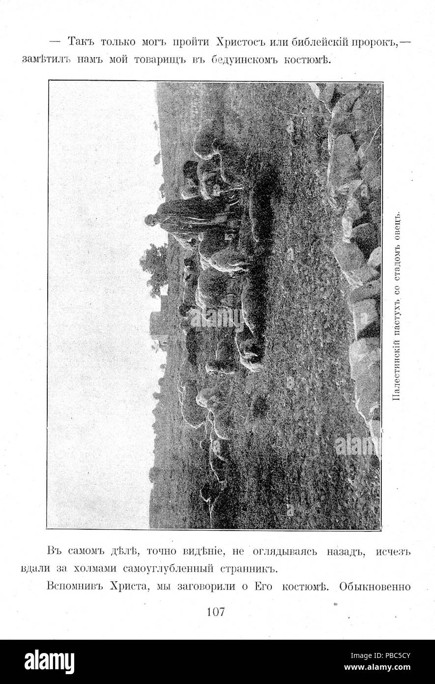 1197 Pèlerinage à la Palestine (107 V) Banque D'Images