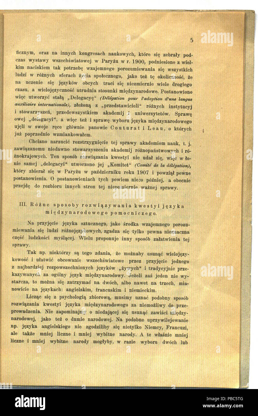 1199 PL Courtenay-O pomocniczym miedzynarodowym jezyku 009 Banque D'Images