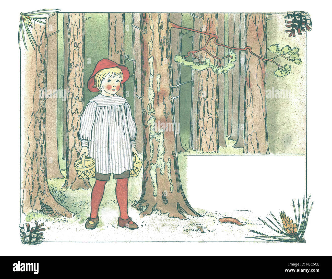 1202 PL Maria Konopnicka - Na jagody page009 Banque D'Images