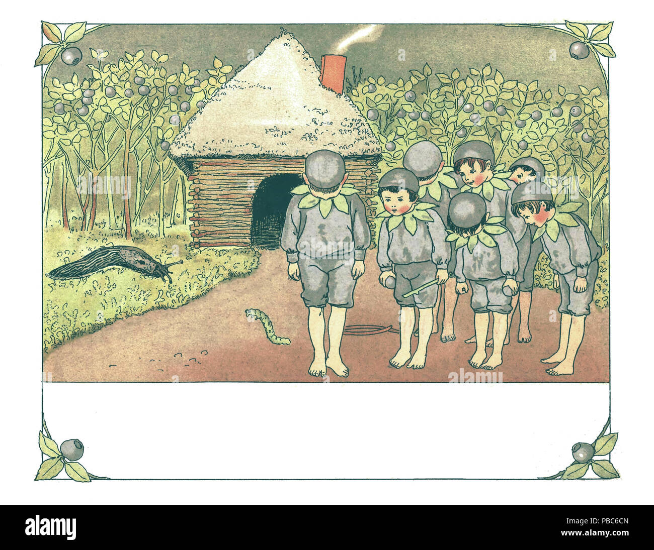 1202 PL Maria Konopnicka - Na jagody page019 Banque D'Images